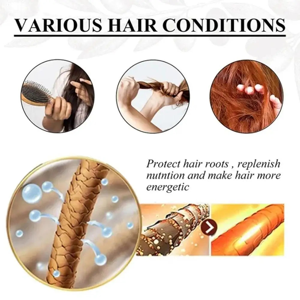 Moroccan Argan Hair Serum – Lightweight Shine & Repair